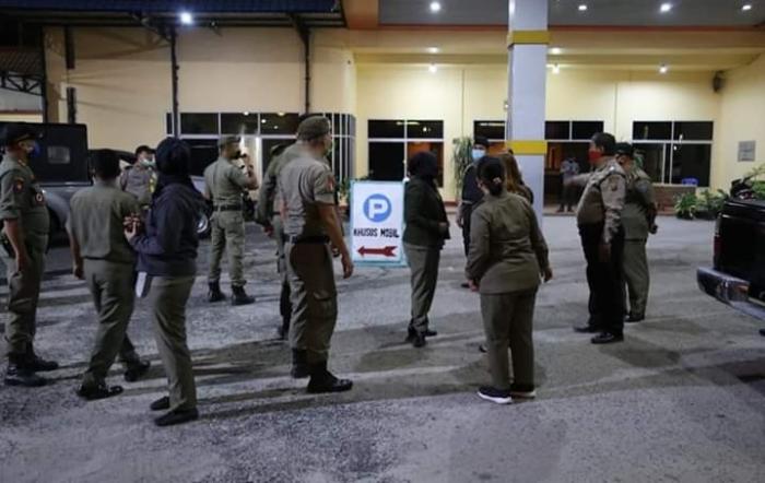 Jelang Ramadhan, Tim Gabungan Pemkab Labuhanbatu Razia Lokasi Hiburan Malam 