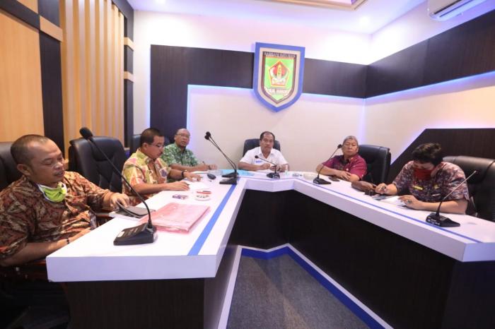 Pantau Wabah Corona di Tanah Air, Kemendagri Lakukan Video Conference
