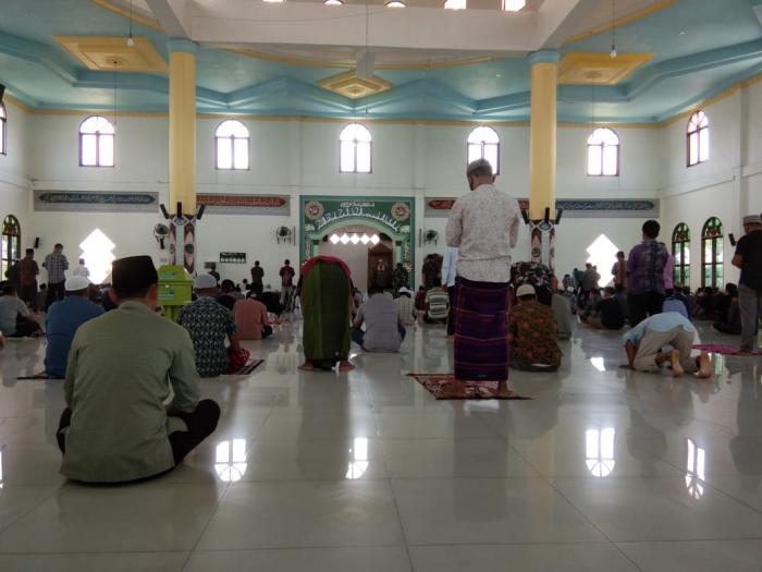 Masjid Raya Al Ikhlas Tetap Gelar Sholat Jumat ke 790