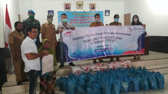 FIFGROUP Tembung Salurkan 406 Paket Sembako