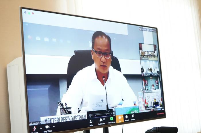 Pantau Wabah Corona, Mendagri Video Conference dengan Bupati Asahan