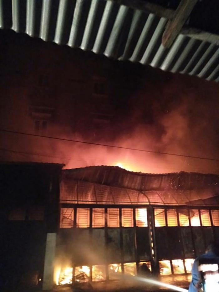 5 Unit Ruko di Jalan Rahmadsyah Terbakar