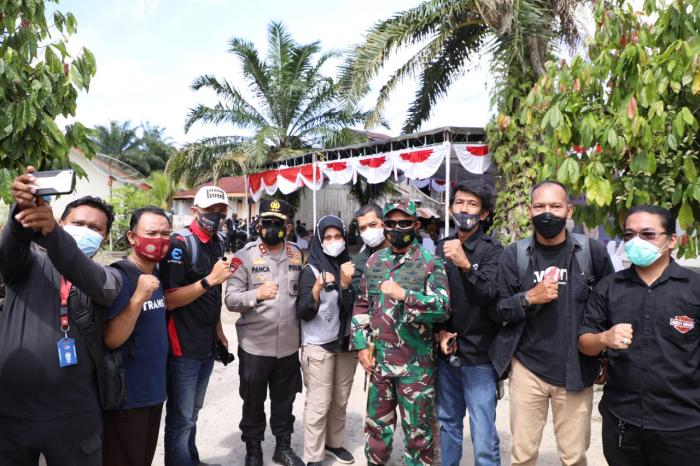 Kapoldasu dan Pangdam I/BB Cek Pelaksanaan PSU di Labusel