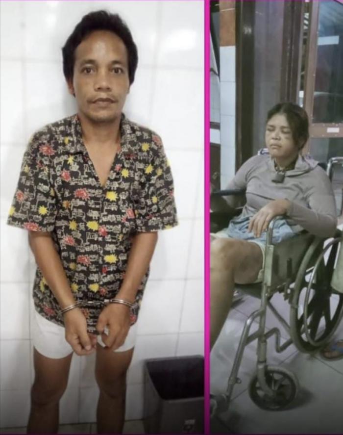 Sekap dan Siksa Pacar, Pria Ini 'Dijemput' Polsek Medan Area 