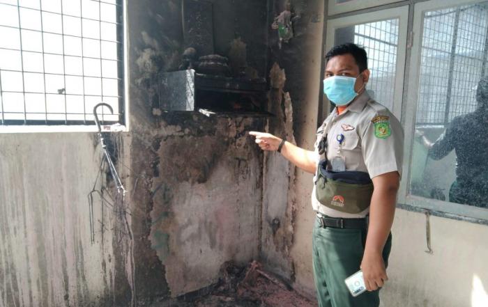 Tempat Sembahyang di Jalan Sekip Terbakar