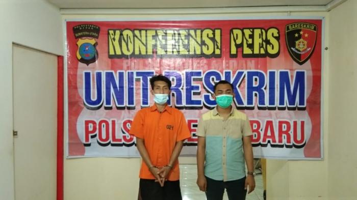 Tersangka Penggelapan Motor Ditangkap di Labuhanbatu 