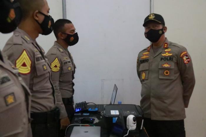 Gubernur Akpol Tinjau Posko Satlat Kijang Latsitardanus XLI di Asrama Haji