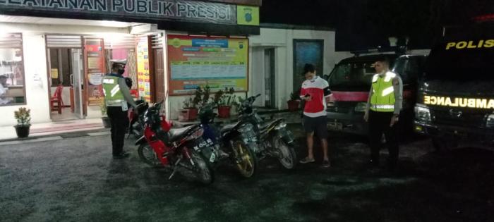 Jaga Kenyamanan Ramadan, Polres Taput Tindak Knalpot Blong