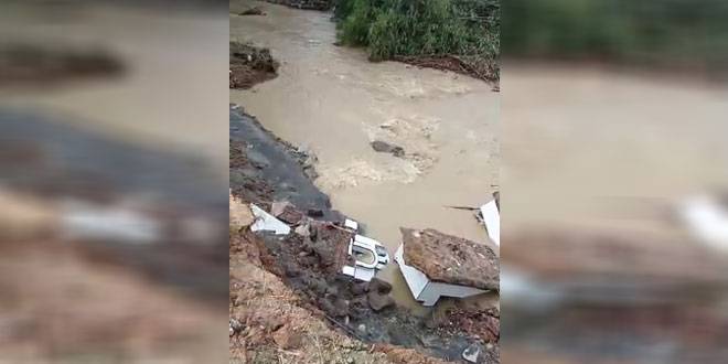Debit Sungai Babura Meningkat, 12 Makam Kristen di Simalingkar B Amblas
