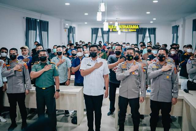 Bobby Ajak Seluruh Komunitas Motor Jaga Kamtibmas Kota Medan