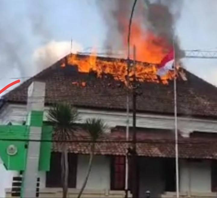 RS.Salak Kota Bogor Ditutup Sementara Akibat Kebakaran