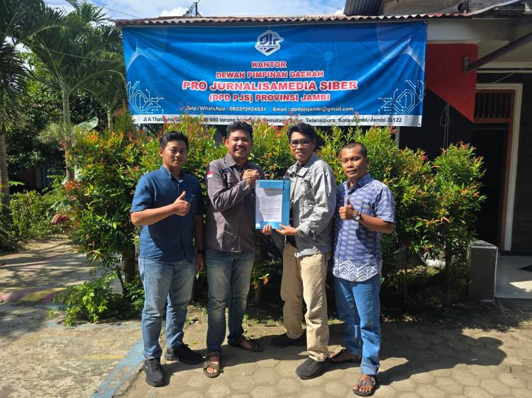 Ketum DPP PJS Kunjungi Jambi, Perkuat Langkah Jadi Konstituen Dewan Pers