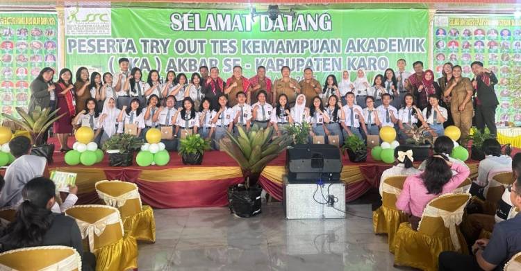 SSC Selenggarakan Try Out Test Kemampuan Akademik Akbar Se-Kabupaten Karo