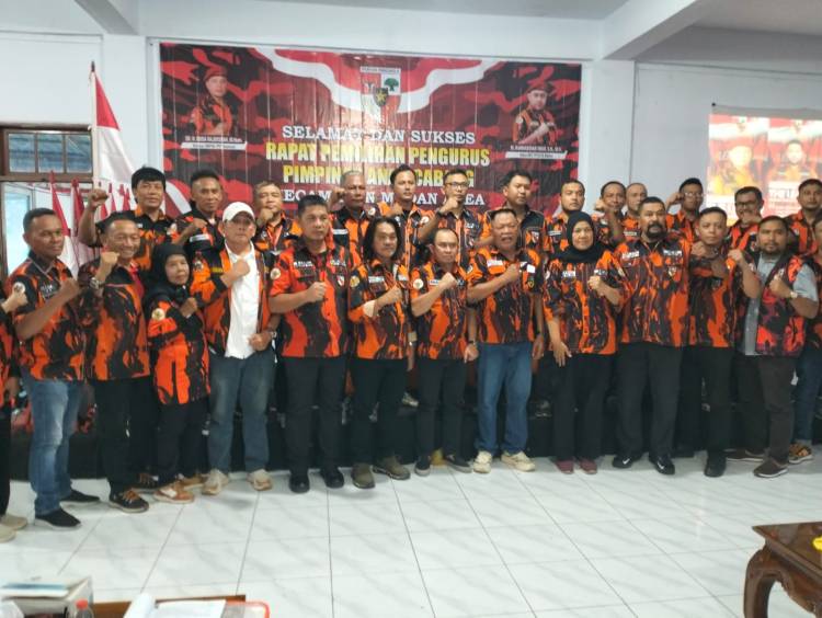 Loyalitas Teruji, Rahmadsyah Putra Tarigan Pimpin Kembali PAC Pemuda Pancasila Medan Area
