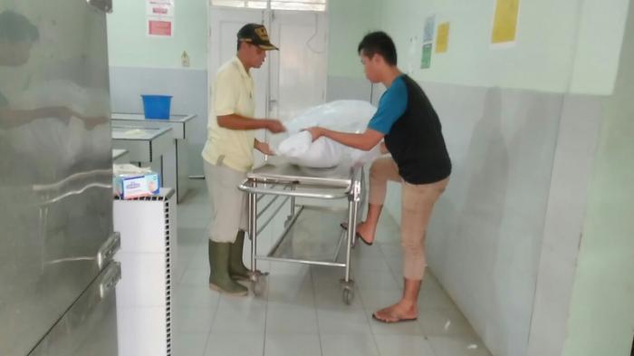 Bocah Hanyut di Parit Yuki Simpang Raya Sudah Ditemukan