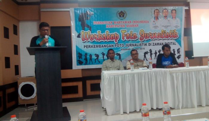 PWI Asahan Gelar Workshop Foto Jurnalistik