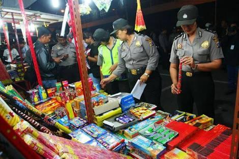 Polda Larang Bermain Petasan Selama Ramadhan  