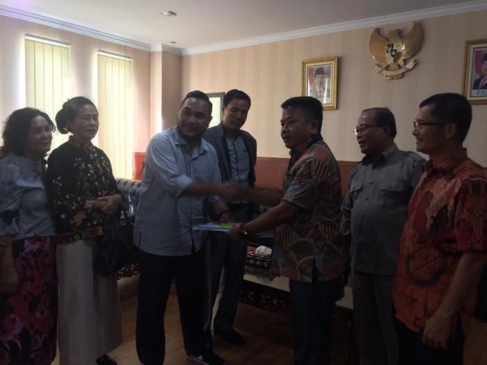 DPRD Nias Selatan Curhat "Permainan Anggaran" ke DPRD Medan