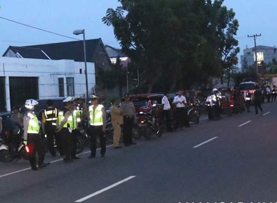 Penertiban Asmara Subuh, Satu Unit Motor Diamankan