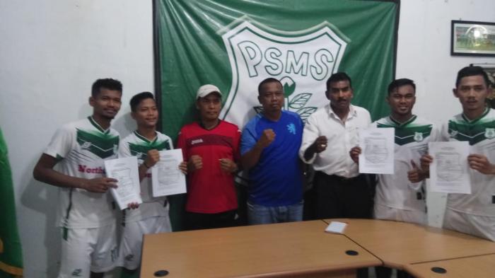 PSMS Permanenkan Stasus 4 Pemain Eks PSPS  