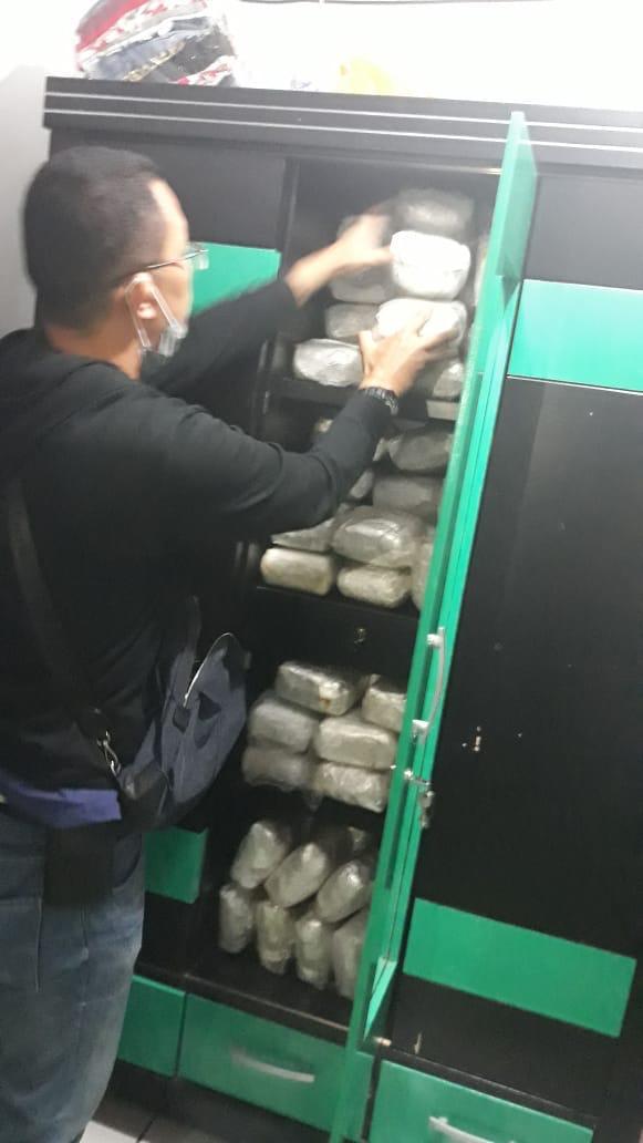BNN Amankan 200 Kg Narkotika asal Malaysia