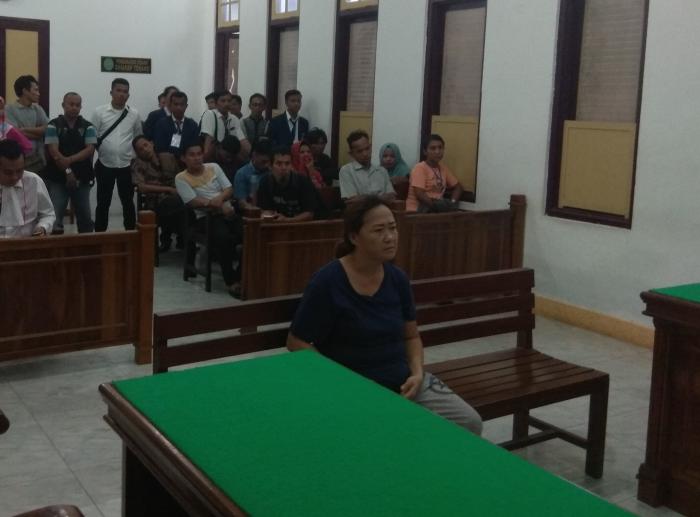 Ibu Terdakwa Nofita Penganiaya Ustad Berbohong di Pengadilan 