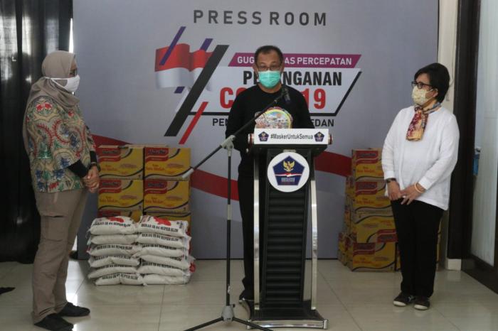 Lagi, Pemko Medan Terima Bantuan Sembako untuk Disalurkan ke Warga