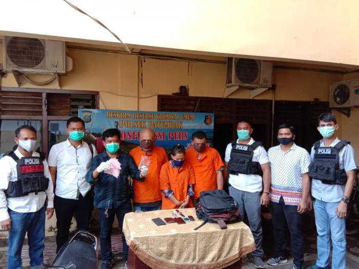 Komplotan Hipnotis Modus Kusuk di Angkot Diringkus Polsek Patumbak