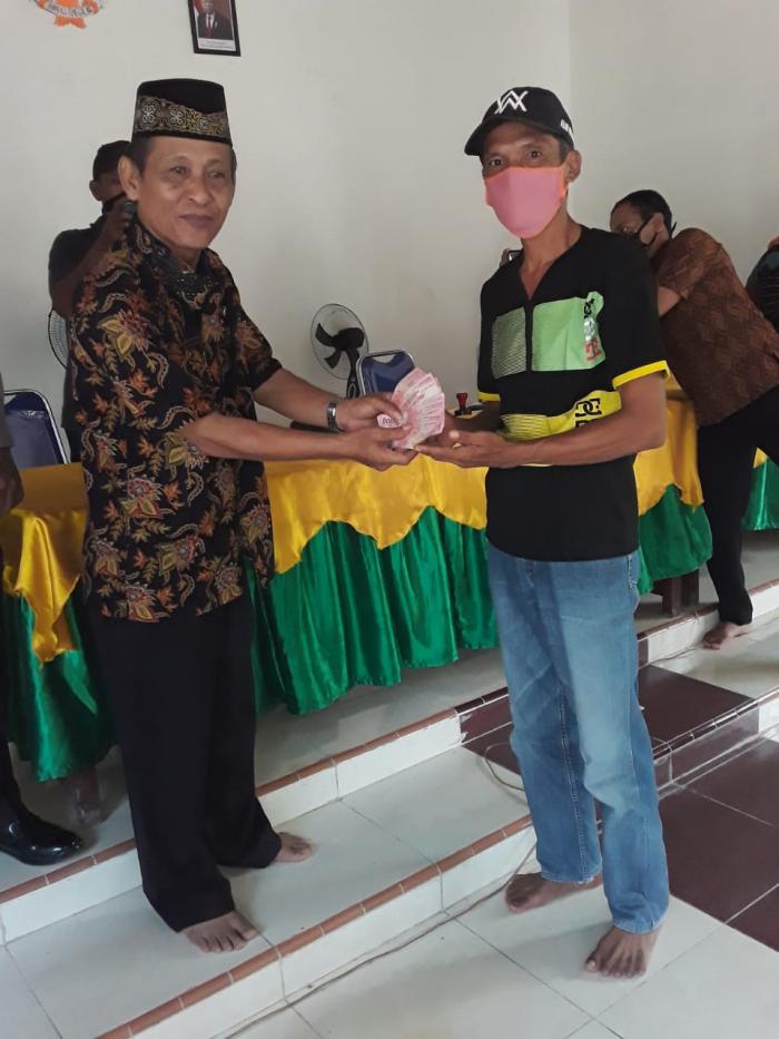 Desa Sei Sentosa Salurkan BLT DD Tahap Pertama