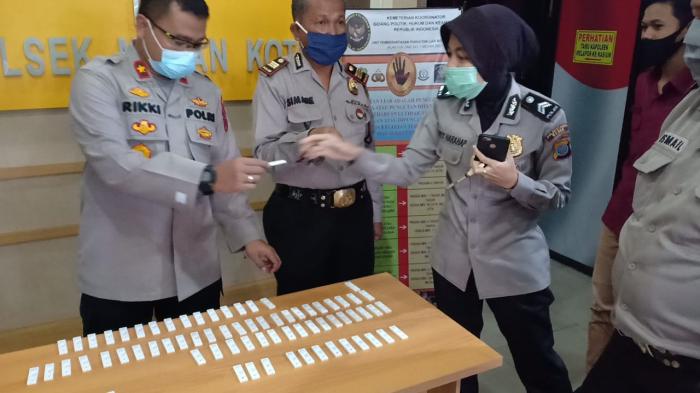 Personel Polsek Medan Kota Jalani Rapid Test Massal