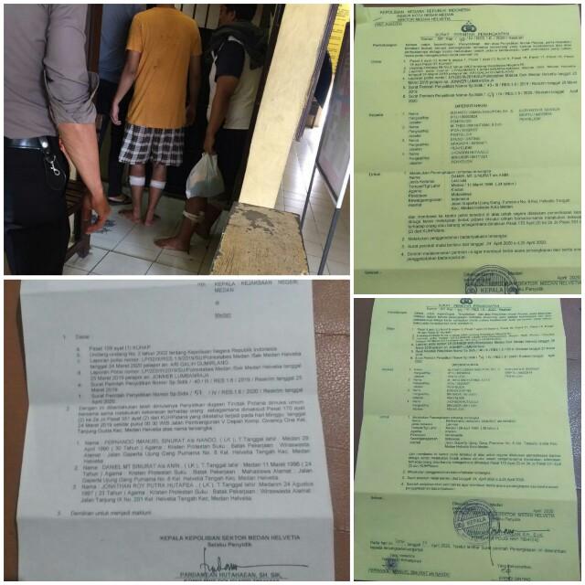 Mata Dilakban, Kepala Dipijak, Kedua Kaki Abang Beradik Ditempel 4 Peluru Polisi Helvetia