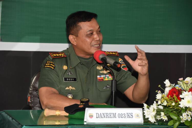 Baru Setahun Memimpin Korem 023/KS, Dody Triwinarto Dipercaya Pimpin Korem Tipe A