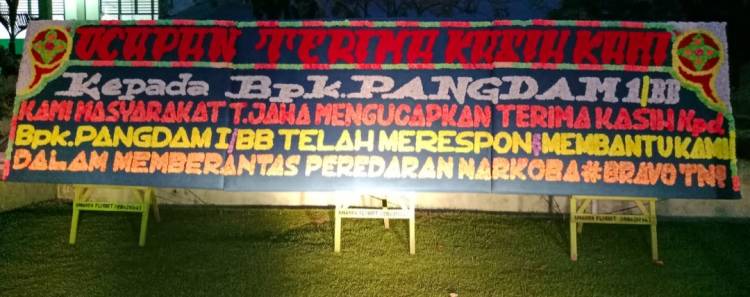 TNI Berhasil Tangkap Bandar Narkoba, Pangdam I/BB Banjir Pujian Dari Masyarakat