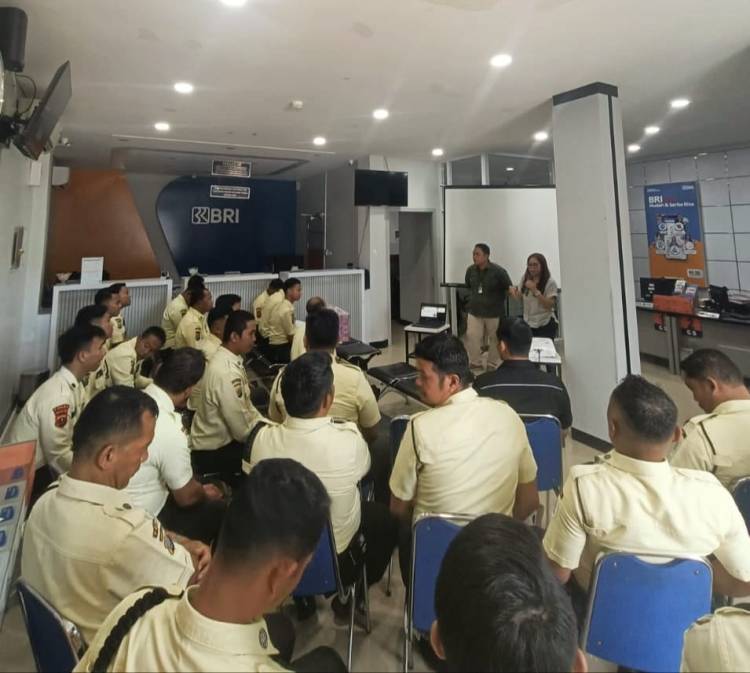 Tingkatkan Kualitas Pelayanan, BRI BO Balige Gelar Pembinaan Satpam