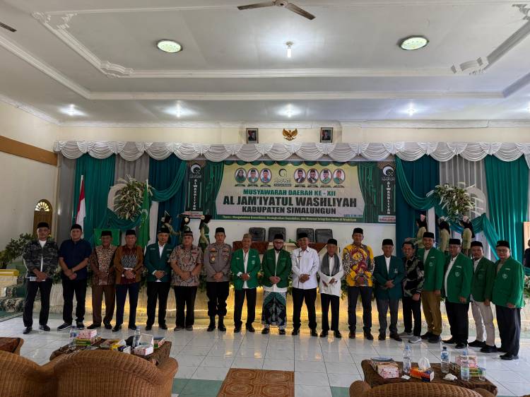 Bupati Simalungun : Al Washliyah Mitra Strategis Pemerintah Dalam Pembinaan Generasi Muda