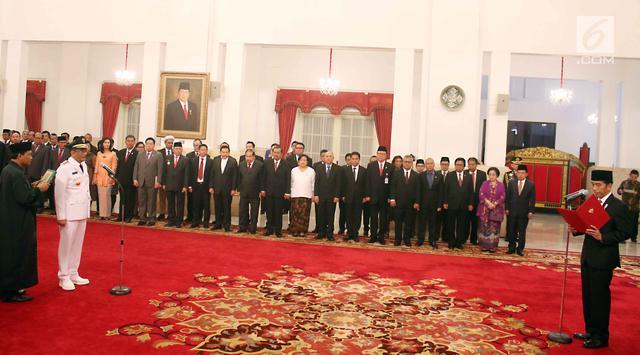 Jokowi Lantik Djarot Menjadi Gubernur DKI Jakarta Hari Ini