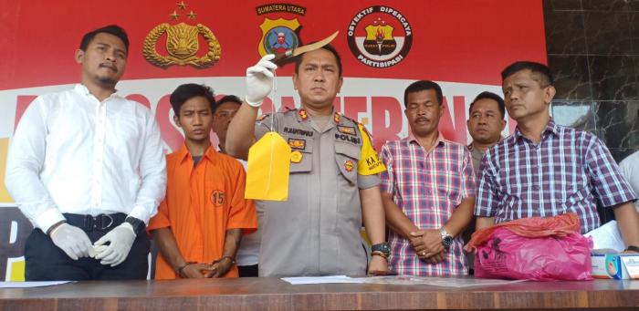 Pembunuh Sadis Dibekuk Polres Asahan 