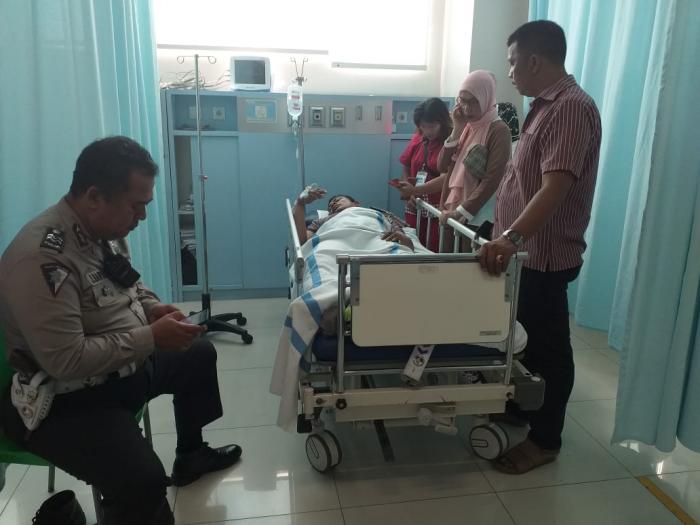 Hentikan Mobil Memutar Arah, Brigadir Jefri Hutasoit Ditabrak Pengendara Calya 