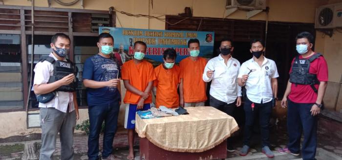 Polsek Patumbak Ringkus Tiga Sindikat Curanmor 