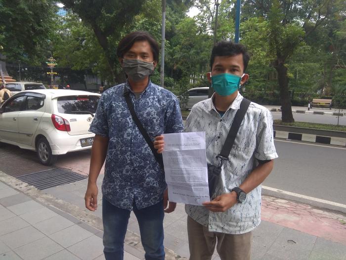 Rekaman Video Oknum Pejabat Dinas PU Asahan Diduga Terima Gratifikasi dari Rekanan Dilaporkan ke Kejatisu 