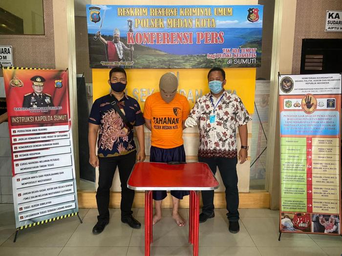 Pria Turunan Sembunyikan Sabu Dalam Mulut 