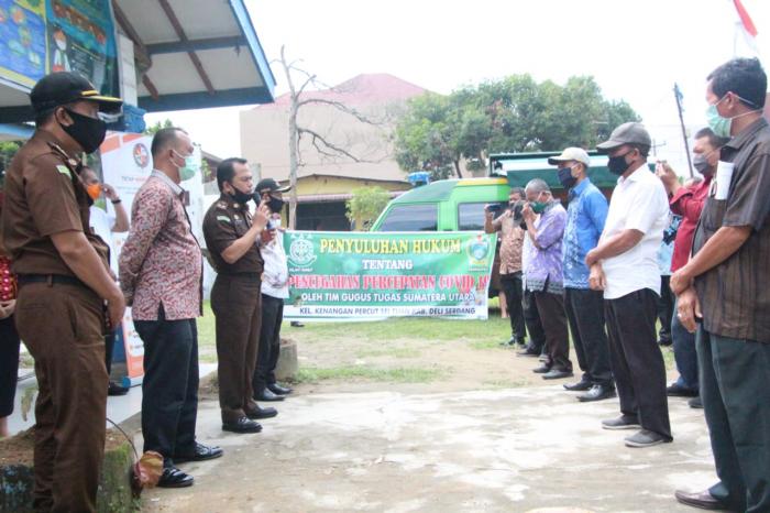 Kejati Sumut dan Pemprovsu Gelar Penyuluhan Hukum Terkait Covid-19 