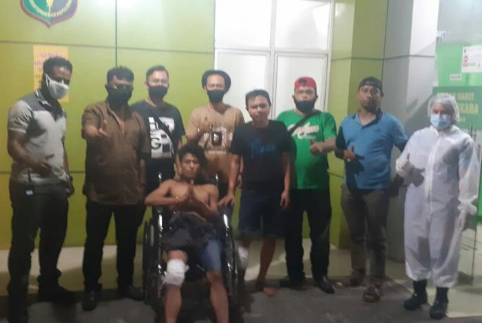 Pelaku Curanmor Ditembak Polsek Sunggal
