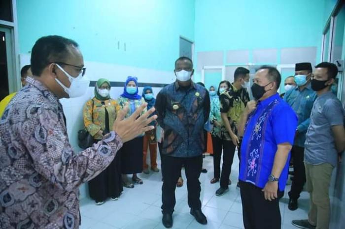 Pjs Bupati Labuhanbatu Tinjau Ruang Isolasi Covid-19 RSUD Rantauprapat 