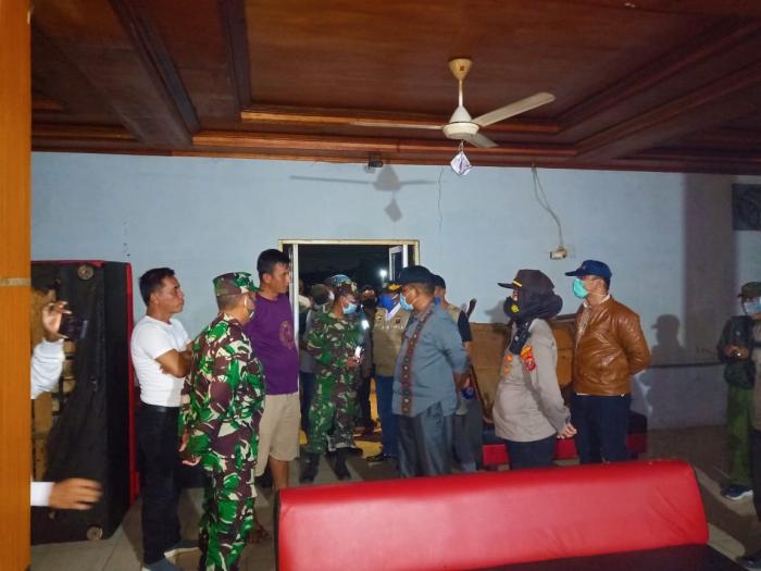 Tekan Penyebaran Covid-19, Ops Yustisi KRYD Polsek Patumbak Sasar Tempat Hiburan Malam