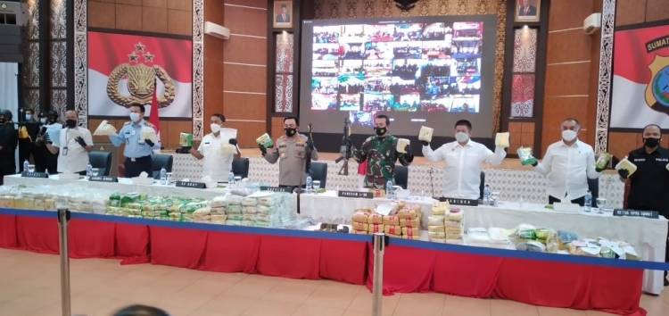 27 April - 15 Juni, 11 Oknum Polri Jadi Tersangka Narkoba