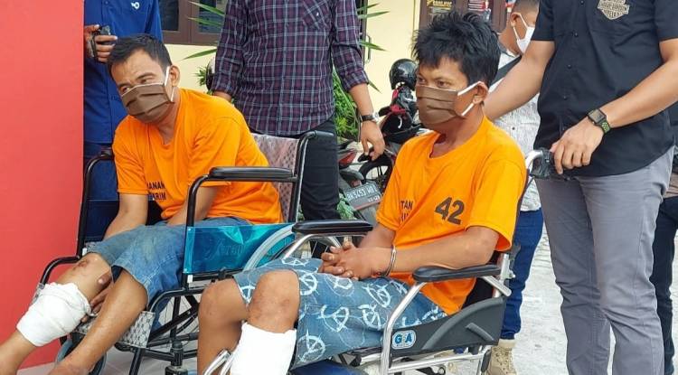 2 Pembunuh Pria yang Dibuang di Jalan Bandara Kualanamu  Ditembak