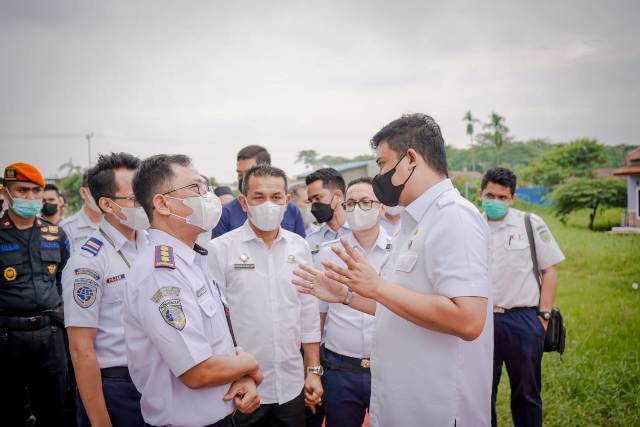 Pemkot Medan Dukung Pembangunan Jalur Layang KA Medan-Binjai