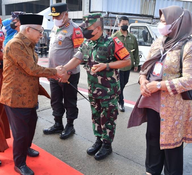 Pangdam I/BB Dampingi Wapres RI Tinjau Batamindo Green Farm dan Pengukuhan KDEKS