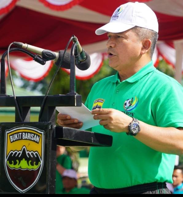 Kick Off Mayjen Daniel Chardin Awali Turnamen Sepak Bola Union Pangdam I/BB Cup 2023